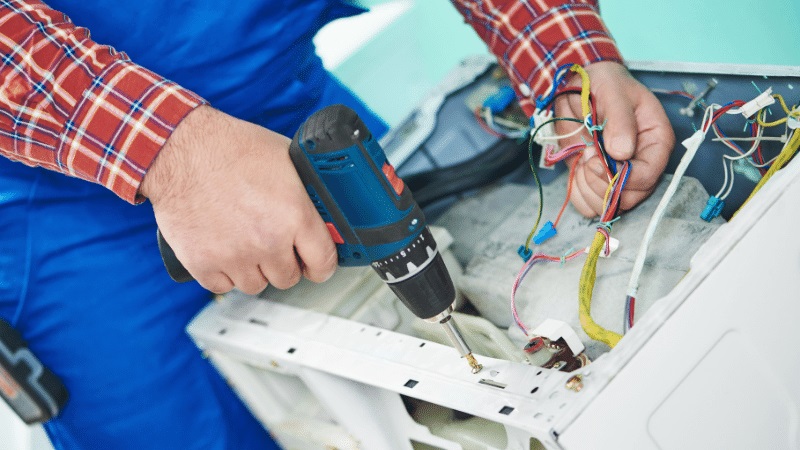 Ferizli Toshiba Toshiba çamaşır makinesi kart tamiri – Su almama arızası orijinal parça ile giderildi. - Teknik servis örneği
